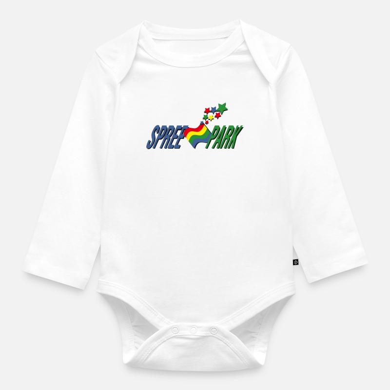 Spree Park - Baby Bio-Langarm-Body - Weiß