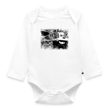 Simson Schwalbe - KR51 - Organic Longsleeve Baby Bodysuit - white - Front