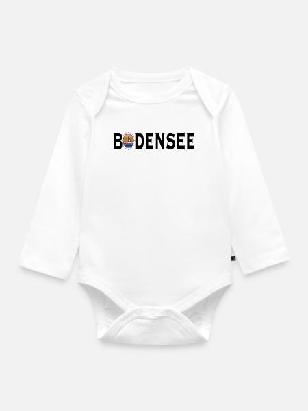 Bodensee - Baby Bio-Langarm-Body - Weiß