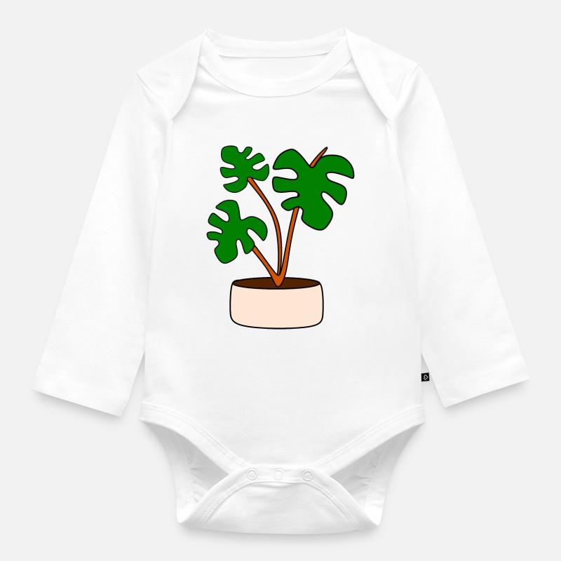 Muttertags Geschenk Mutter Muttertag Geschenkidee - Baby Bio-Langarm-Body - Weiß