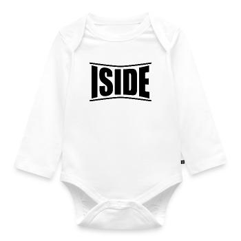 T-Shirt Iside T-Shirt Geschenkidee - Baby Bio-Langarm-Body - Weiß - Vorne