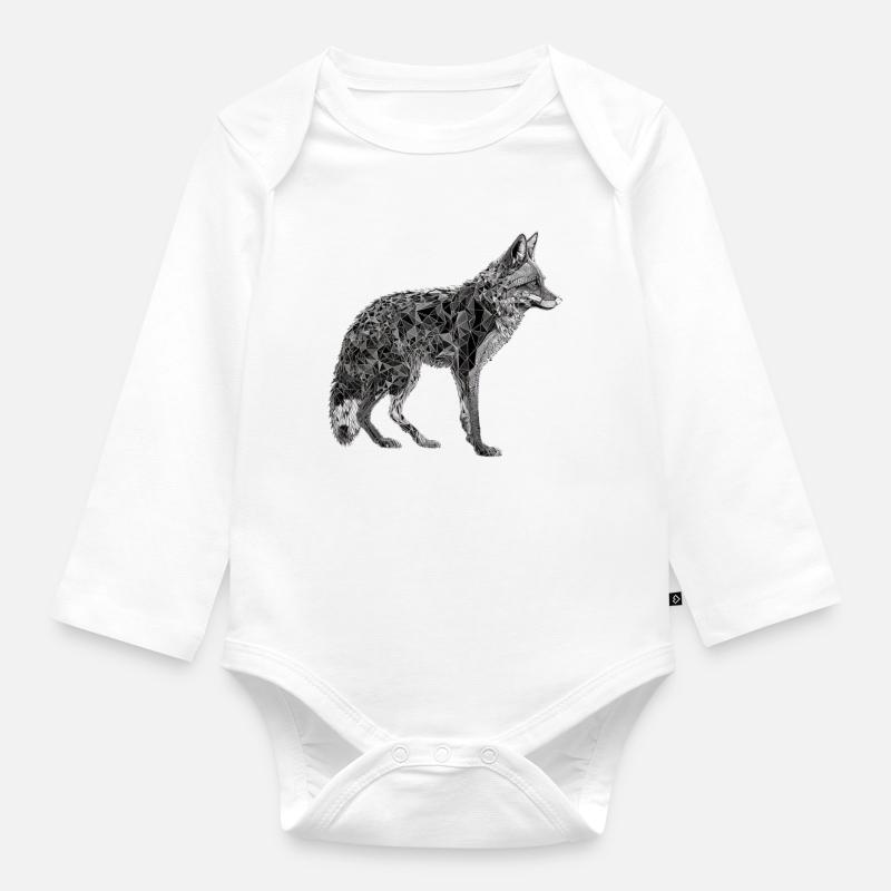 Vox - Baby Bio-Langarm-Body - Weiß