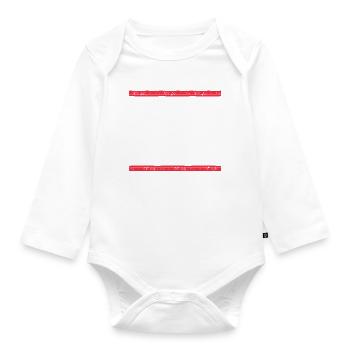 Mallorca 2023 - Baby Bio-Langarm-Body - Weiß - Vorne