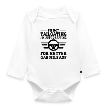 Driving License Passed New Driver Permit Driving S - Organic Longsleeve Baby Bodysuit - white - Front