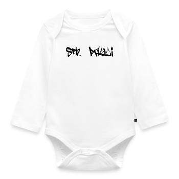 St. Pauli - Organic Longsleeve Baby Bodysuit - white - Front