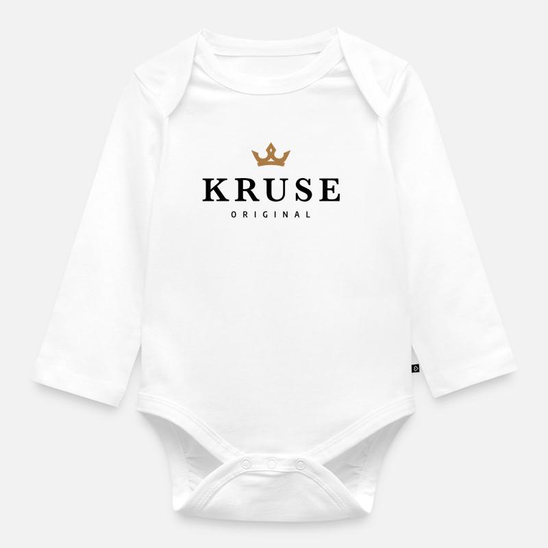 Kruse - Baby Bio-Langarm-Body - Weiß