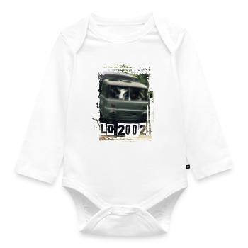 Robur LO 2002 GDR - Organic Longsleeve Baby Bodysuit - white - Front