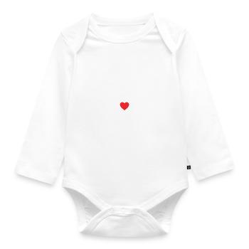 Jeux De Mots Fête Des Mères Cadeau Maman - Body Bébé bio manches longues - blanc - Devant