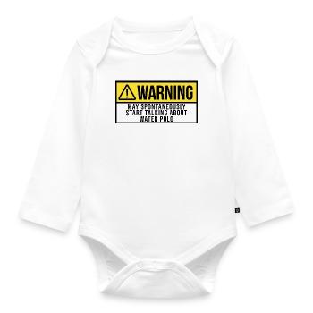 Water Polo Water Polo Water Polo - Organic Longsleeve Baby Bodysuit - white - Front