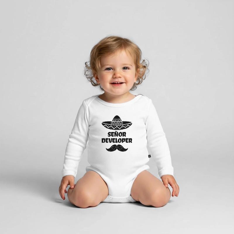 Baby Bio-Langarm-Body