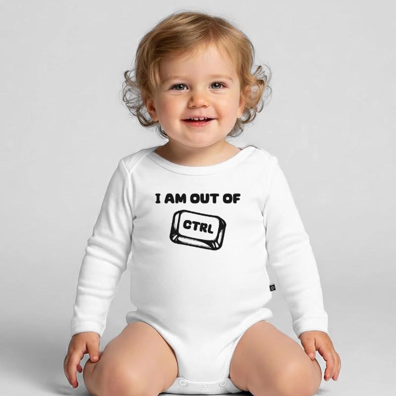 Software Developer Developer Statement Code Debug Organic Longsleeve Baby Bodysuit