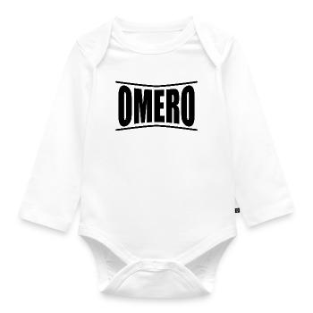 Omero t-shirt t-shirt gift idea - Organic Longsleeve Baby Bodysuit - white - Front