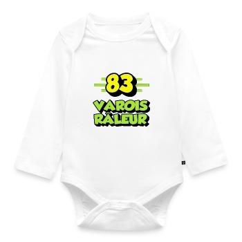 Complaining Var - Organic Longsleeve Baby Bodysuit - white - Front