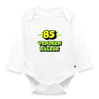 Complaining from the Vendée - Organic Longsleeve Baby Bodysuit - white - Front
