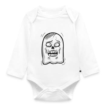 Geist - Baby Bio-Langarm-Body - Weiß - Vorne