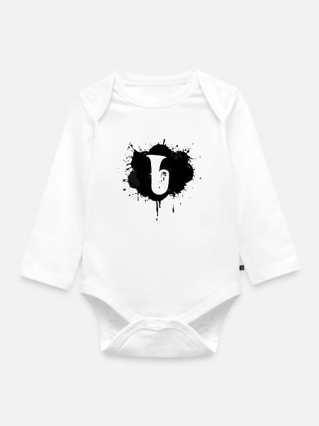 Tuba - Baby Bio-Langarm-Body - Weiß