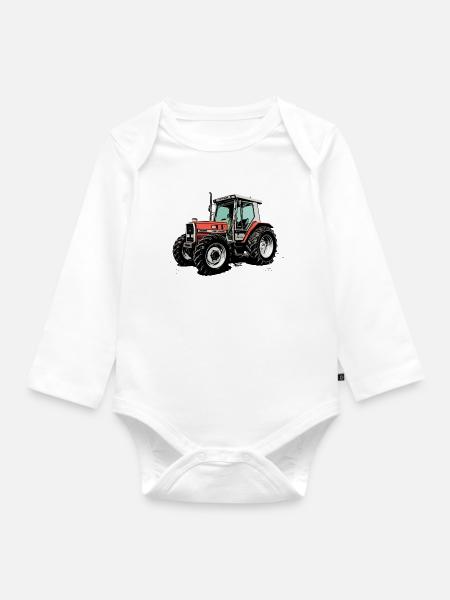 Diesel Heritage - Baby Bio-Langarm-Body - Weiß