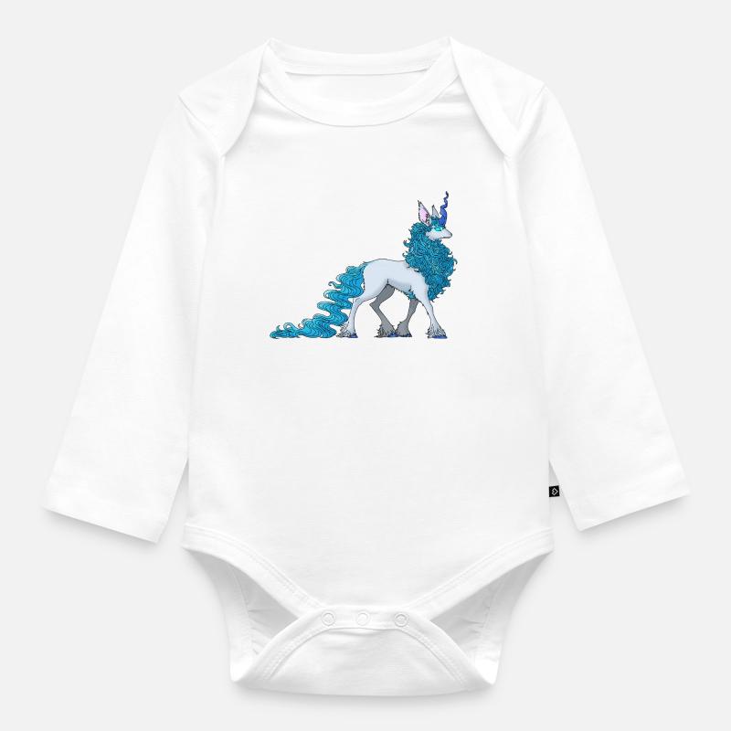 Cornelune - Body Bébé bio manches longues - blanc