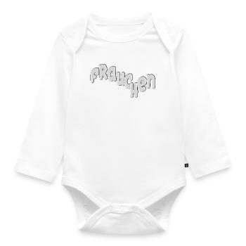 Maîtresse Chien Style d’amour - Body Bébé bio manches longues - blanc - Devant