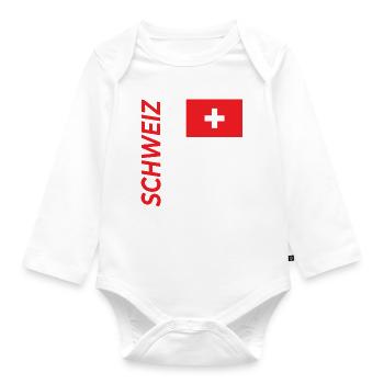 Zermatt - Organic Longsleeve Baby Bodysuit - white - Front