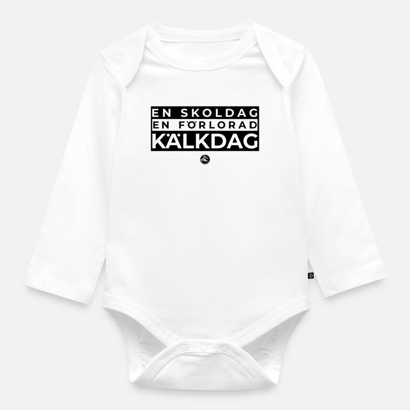 RG SKOLDAG2 - Body Bébé bio manches longues - blanc