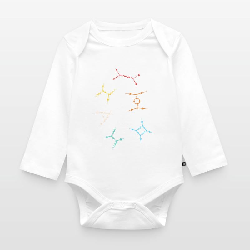 Quantum Physics Quantum Physics Quantum Leap Organic Longsleeve Baby Bodysuit