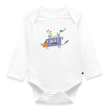 Bert_Express - Baby Bio-Langarm-Body - Weiß - Vorne