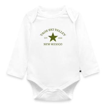 Taos Ski Valley - New Mexico - USA - America - Organic Longsleeve Baby Bodysuit - white - Front