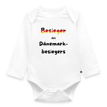 Defeater of DenmarkDefeater - Handball - Organic Longsleeve Baby Bodysuit - white - Front