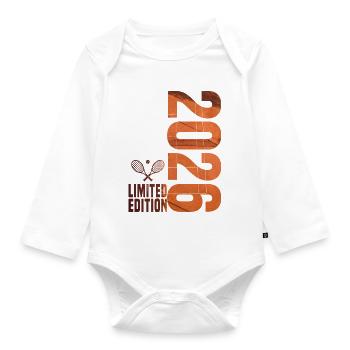 Tennis 2026, Limited Edition Shirt, Hoodie, Socks - Organic Longsleeve Baby Bodysuit - white - Front