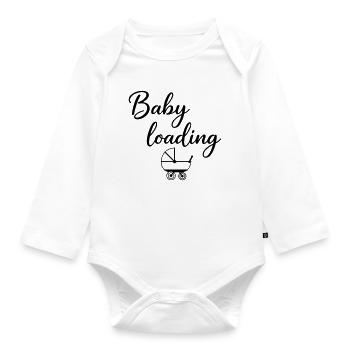 Baby loading - Baby Bio-Langarm-Body - Weiß - Vorne