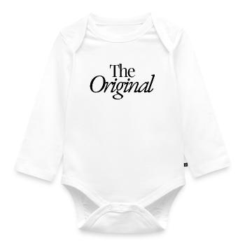 The Original - Organic Longsleeve Baby Bodysuit - white - Front