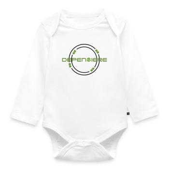 Spender - Baby Bio-Langarm-Body - Weiß - Vorne
