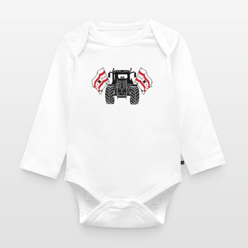 Drenthe_Tractor_Pride Baby Bio-Langarm-Body