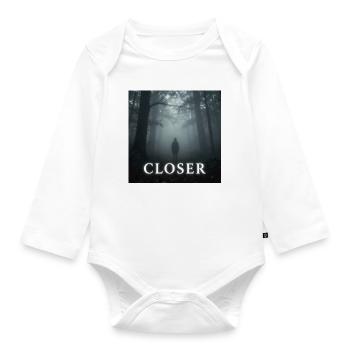 Abschluss von Mark Noone - Baby Bio-Langarm-Body - Weiß - Vorne