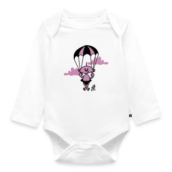 Baby - Organic Longsleeve Baby Bodysuit - white - Front