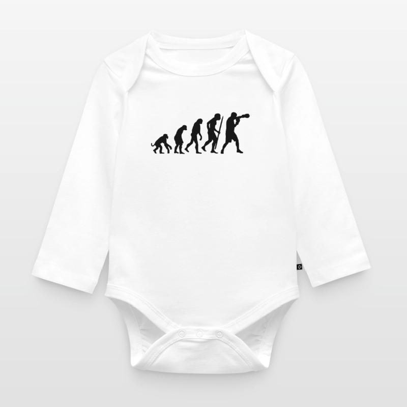 Evolution de la boxe Body Bébé bio manches longues