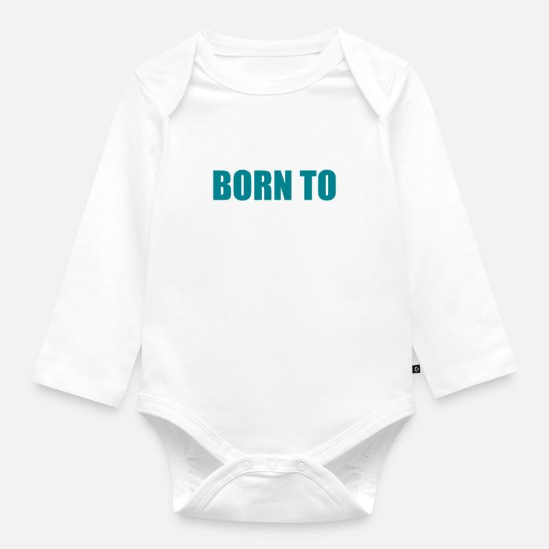 Programmierer - Baby Bio-Langarm-Body - Weiß