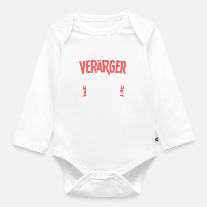 Ne m’agace pas Physio - Body Bébé bio manches longues - blanc