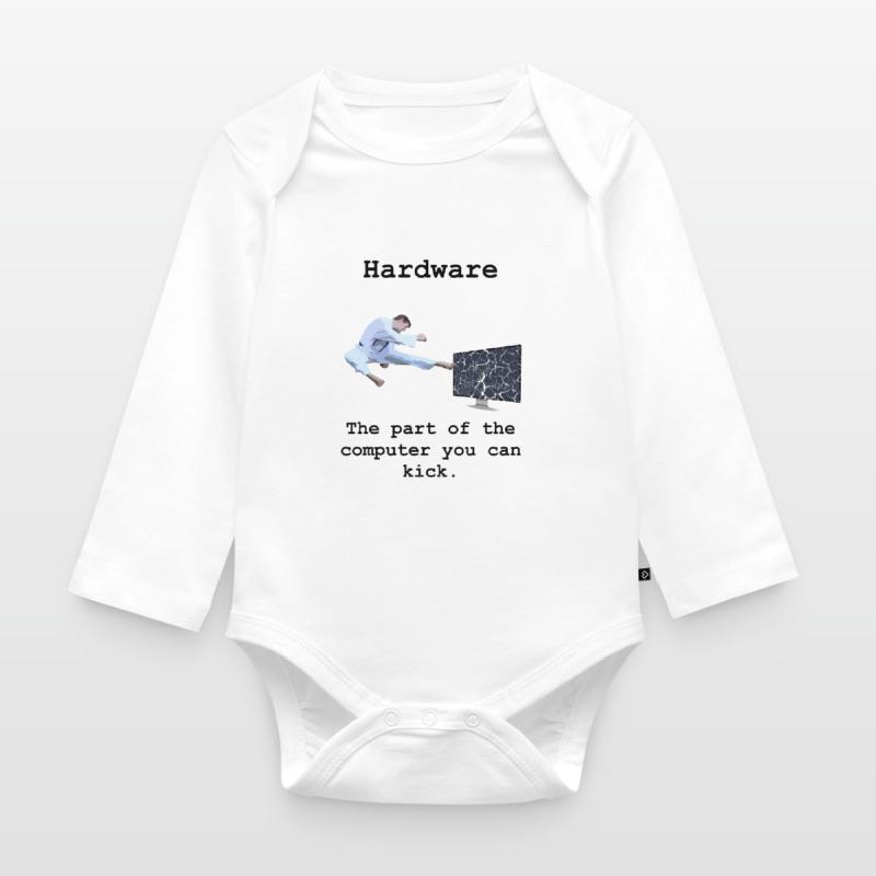 Programming Programmierer Informatik Hardware Baby Bio-Langarm-Body