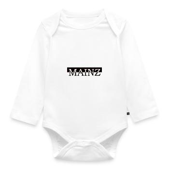 Mainz - Baby Bio-Langarm-Body - Weiß - Vorne