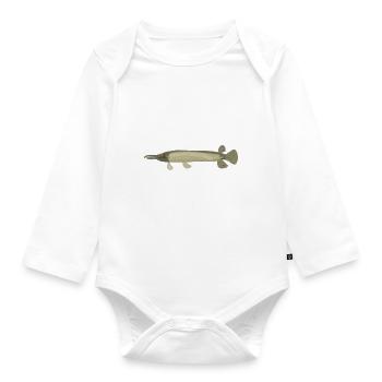 Es tut mir leid, was ich beim Versuch, Hornhechte - Baby Bio-Langarm-Body - Weiß - Vorne