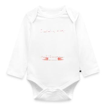 Photo - This is my crazy photo shirt photographer - Organic Longsleeve Baby Bodysuit - white - Front