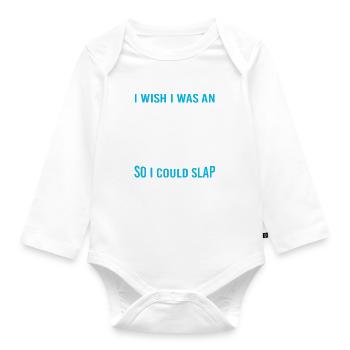 Octopus Octopus Sea Tentacle Octopus Octopus Octopus - Organic Longsleeve Baby Bodysuit - white - Front