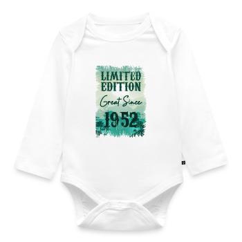 Einzigartig seit 1952 - Baby Bio-Langarm-Body - Weiß - Vorne