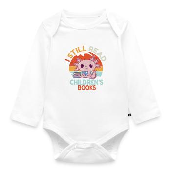 Primary School Teacher Kindergarten Educator - Organic Longsleeve Baby Bodysuit - white - Front