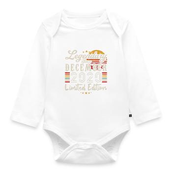 Legendary since December 2020 Limited Edition - Body Bébé bio manches longues - blanc - Devant