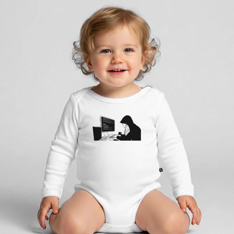 Codage de programmation du programmeur Body Bébé bio manches longues