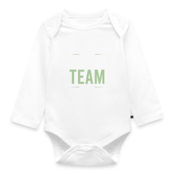 Travel Team - Baby Bio-Langarm-Body - Weiß - Vorne