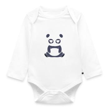 It's Too Early Please Stop Talking Zookeepers - Organic Longsleeve Baby Bodysuit - white - Front